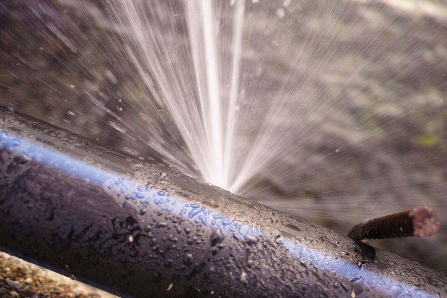 Burst Pipes by EZ Mitigation LLC